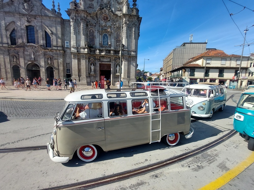 Porto in a VW Campervan